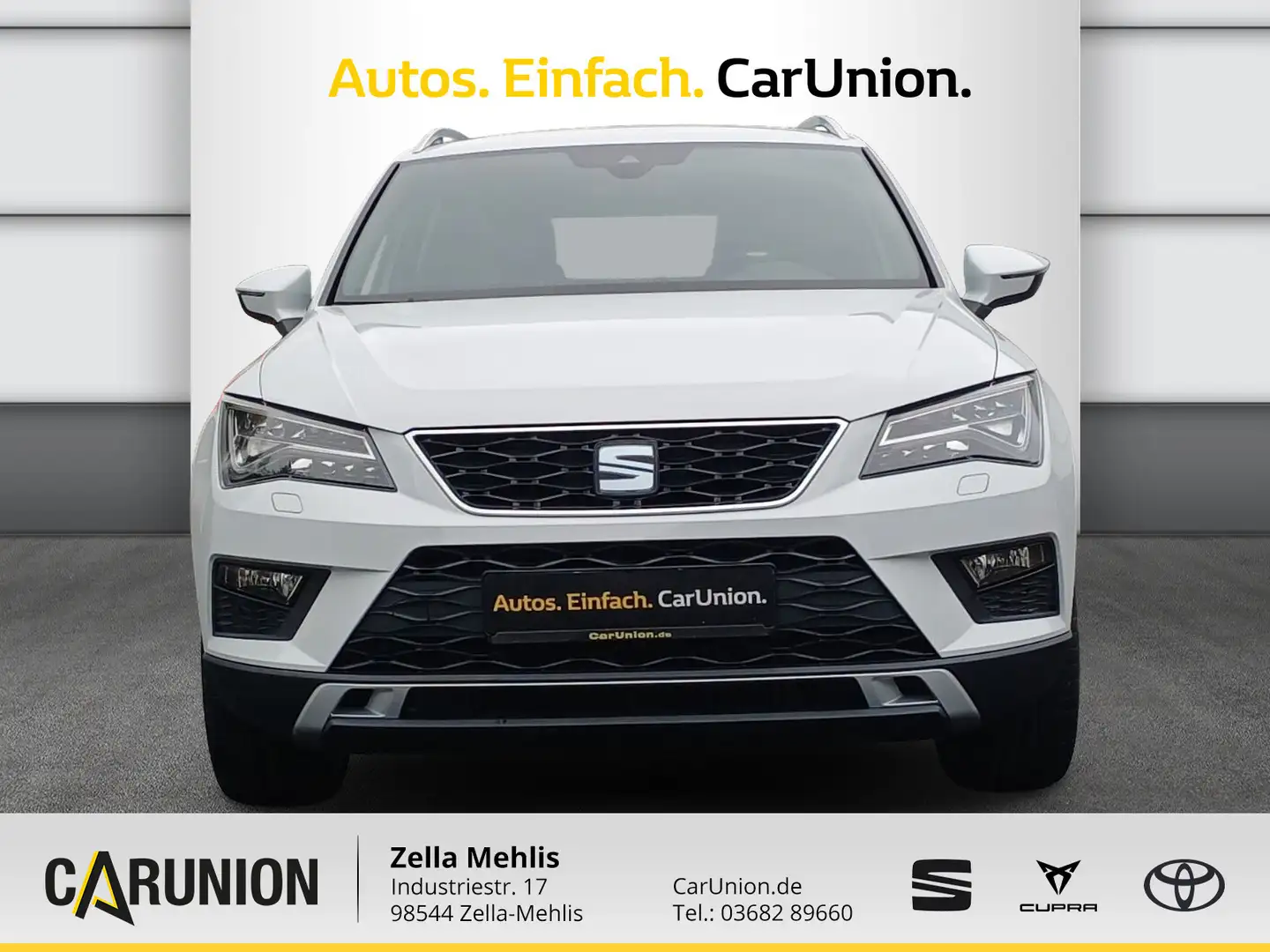 SEAT Ateca Xcellence 1.4 TSI *LED*KAMERA*TEMPO*SITZH* Weiß - 2