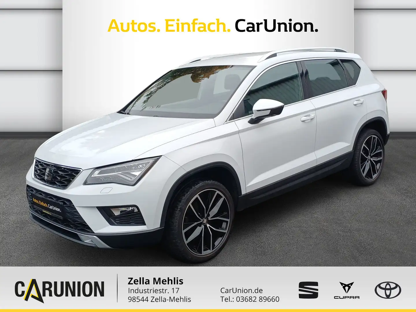 SEAT Ateca Xcellence 1.4 TSI *LED*KAMERA*TEMPO*SITZH* Wit - 1