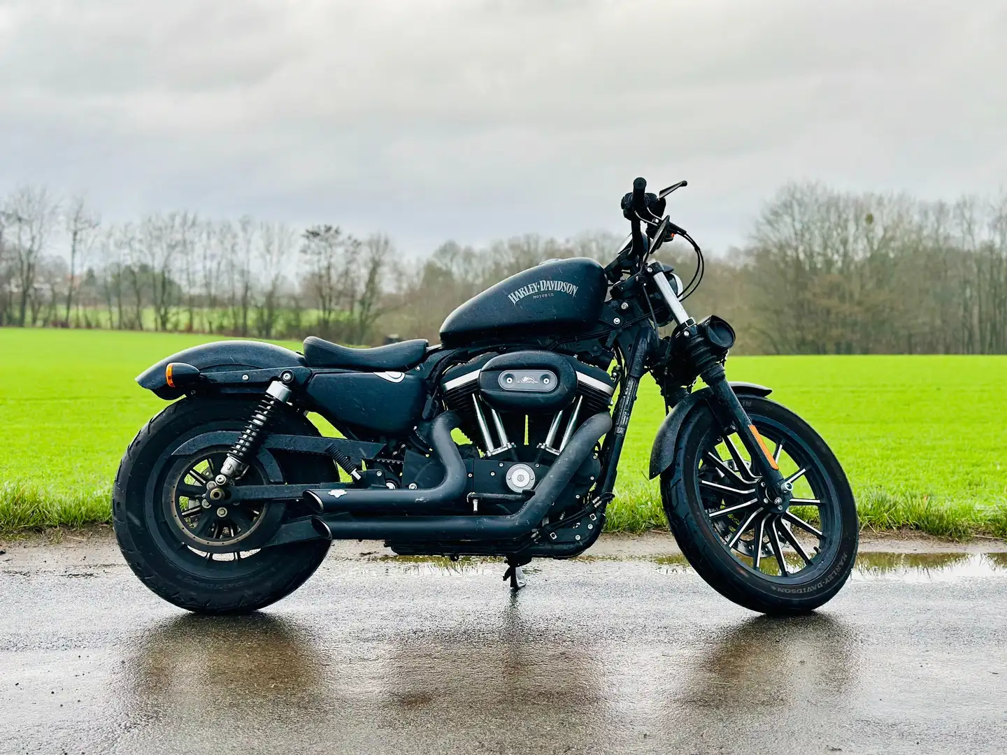 Harley-Davidson Sportster XL 883 IRON Negro - 2