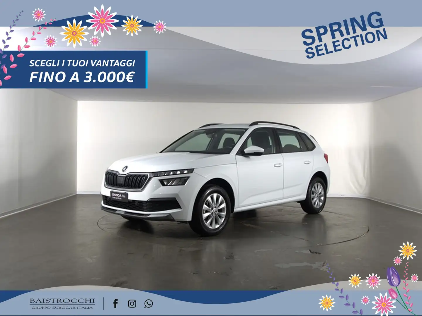 Skoda Kamiq 1.0 tsi ambition 95cv Bianco - 1