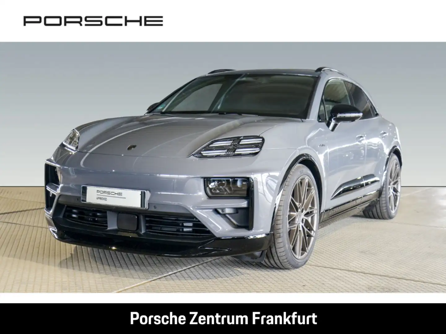 Porsche Macan Turbo Burmester LED-Matrix Panoramadach Gris - 1
