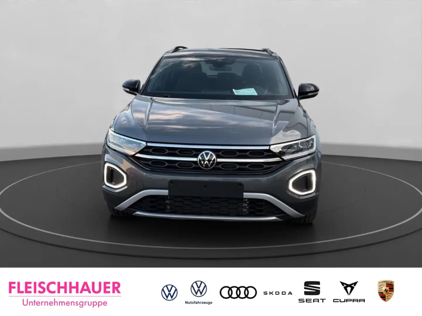 Volkswagen T-Roc 2.0 l TDI Style Sportpaket AHK-abnehmbar Navi Digi Grau - 2