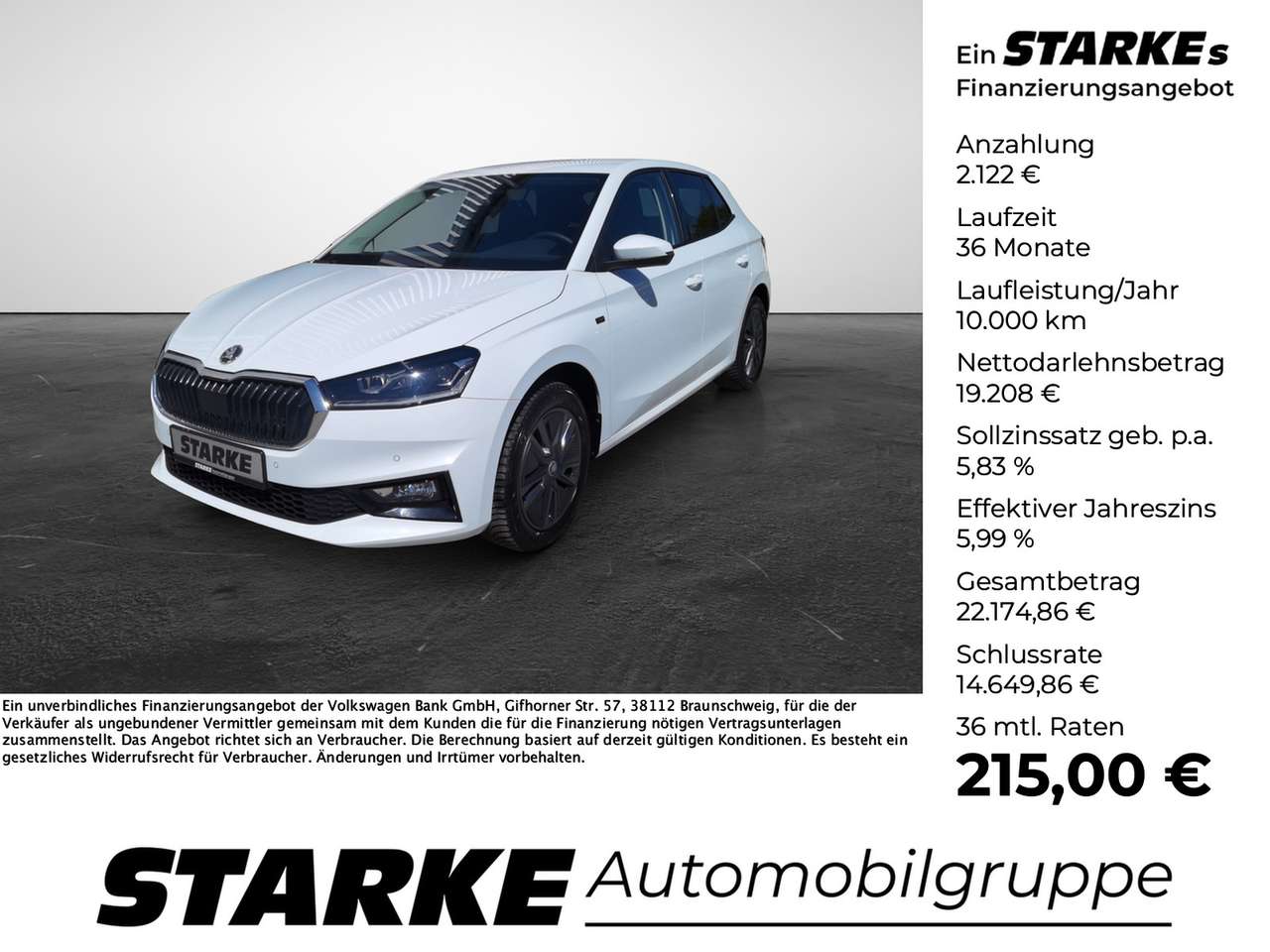 Skoda Fabia 2025