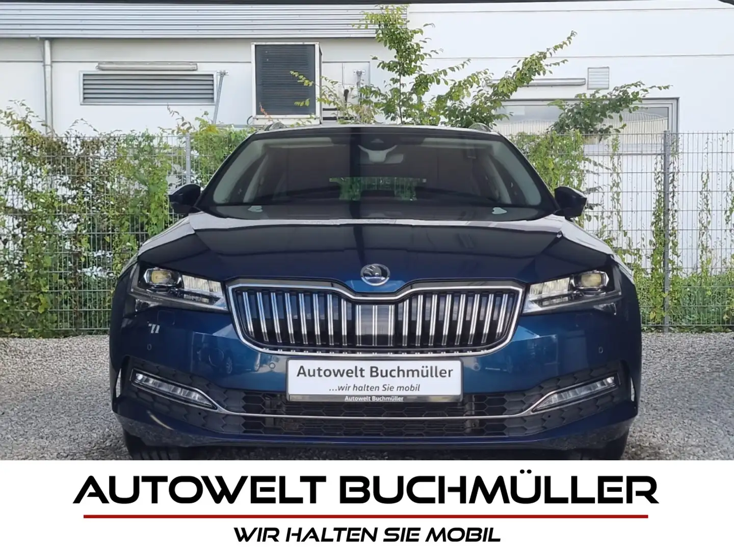 Skoda Superb 2.0 TDI DSG, MATRIX-LED,NAVI,WINTERPAKET Klima Blau - 1