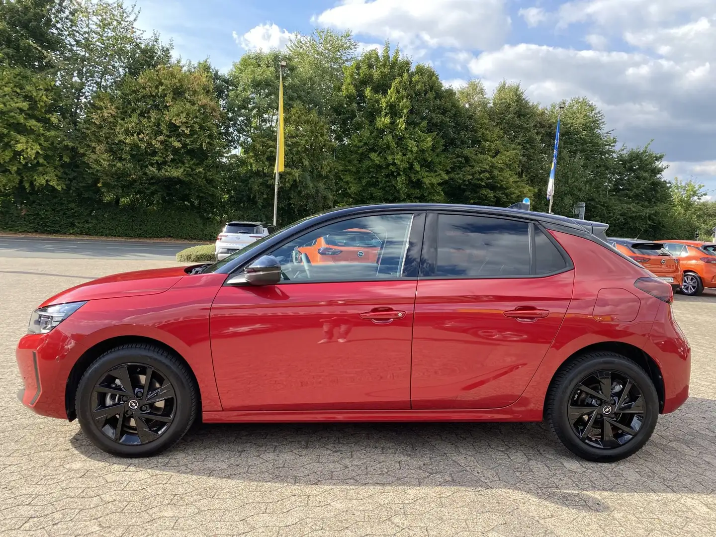 Opel Corsa F 1.2 GS NAVI/SHZ+LHZ/PDC V+H+CAM/ALLWETTERR. Rot - 2