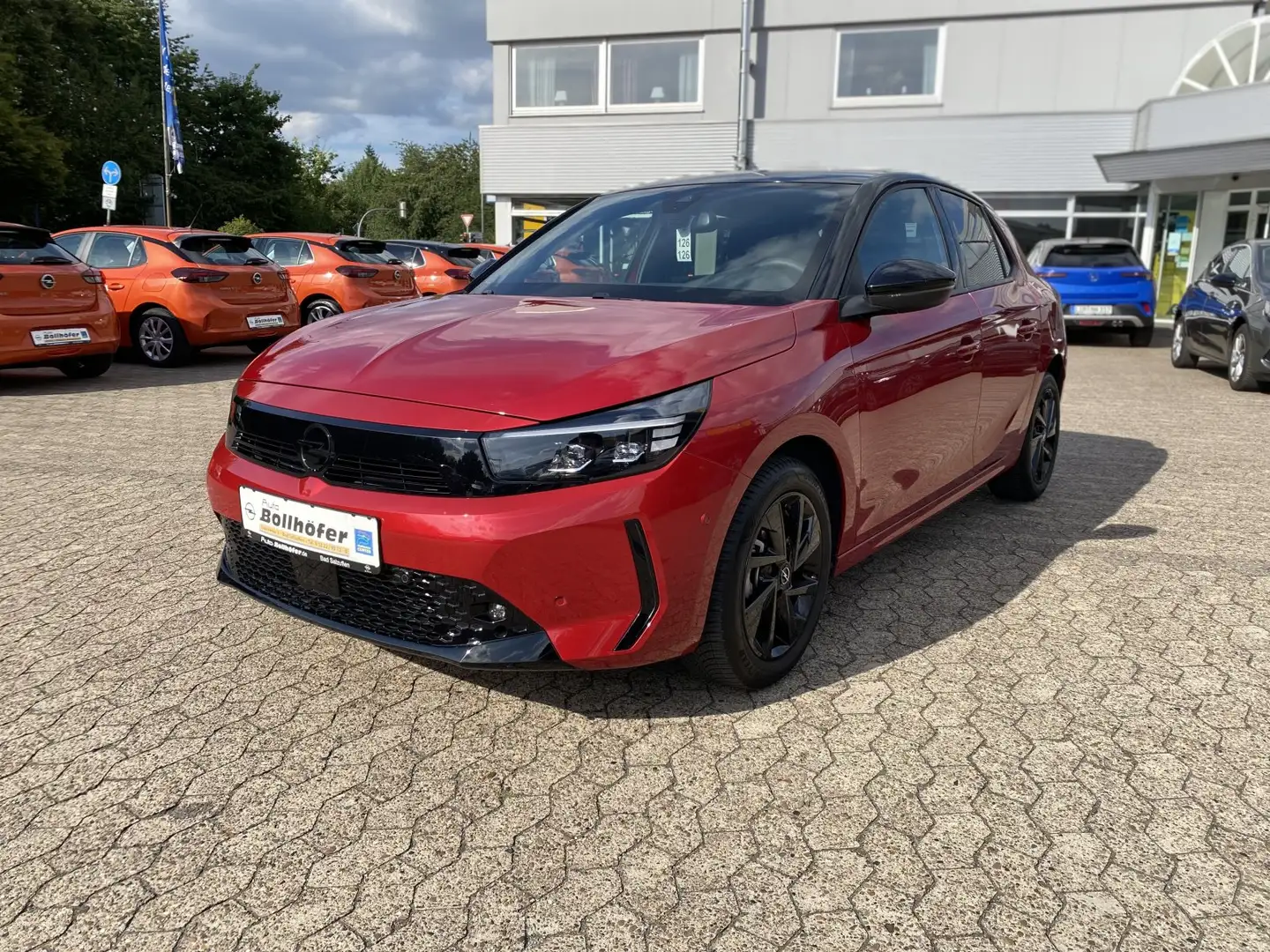 Opel Corsa F 1.2 GS NAVI/SHZ+LHZ/PDC V+H+CAM/ALLWETTERR. Rot - 1