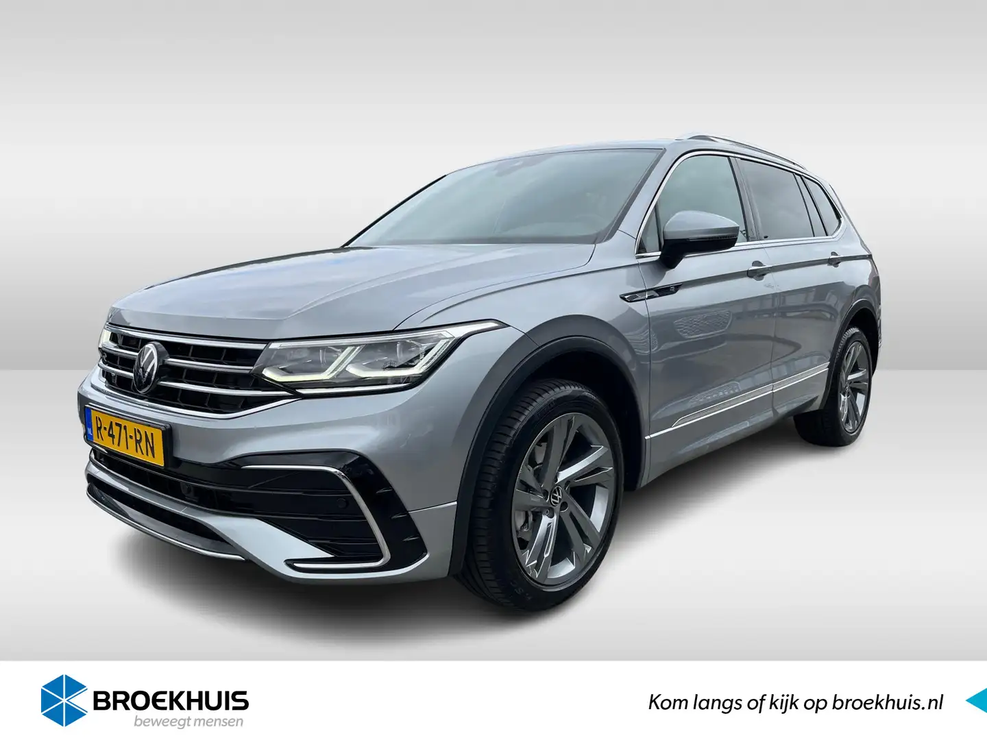 Volkswagen Tiguan Allspace 1.5 TSI R-Line Business+ | ACC | Verwarmde voorsto Grijs - 1