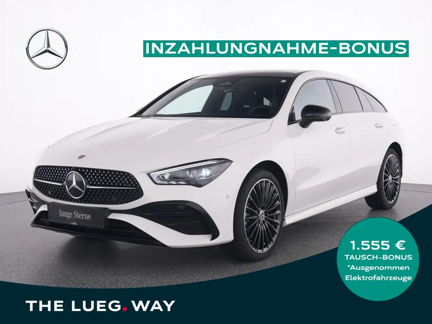 Mercedes-Benz CLA 250 e SB AMG+MBUX+MBeam+EHeck+Night+360°+19" Beyaz - 1