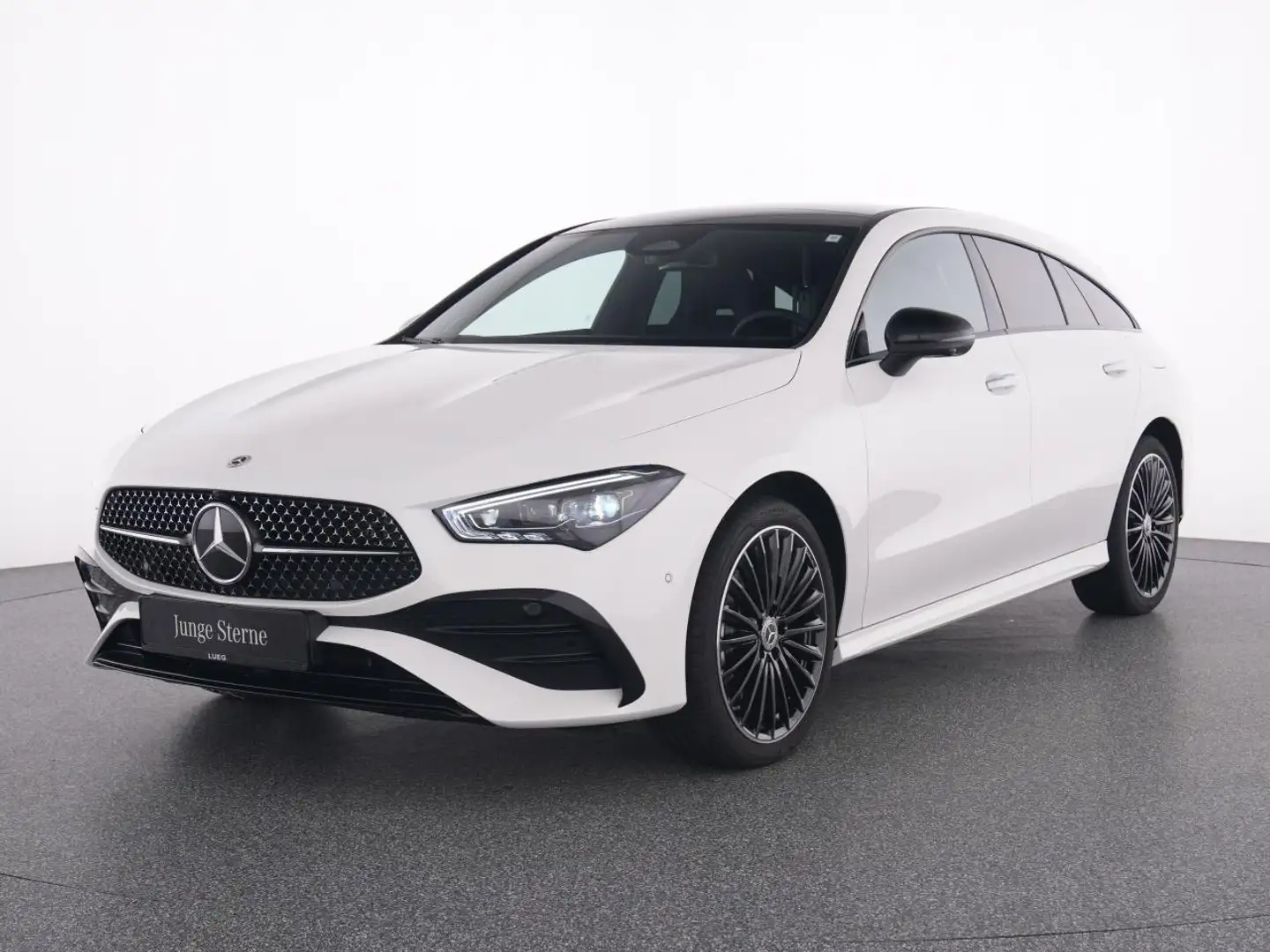 Mercedes-Benz CLA 250 e SB AMG+MBUX+MBeam+EHeck+Night+360°+19" Blanc - 2