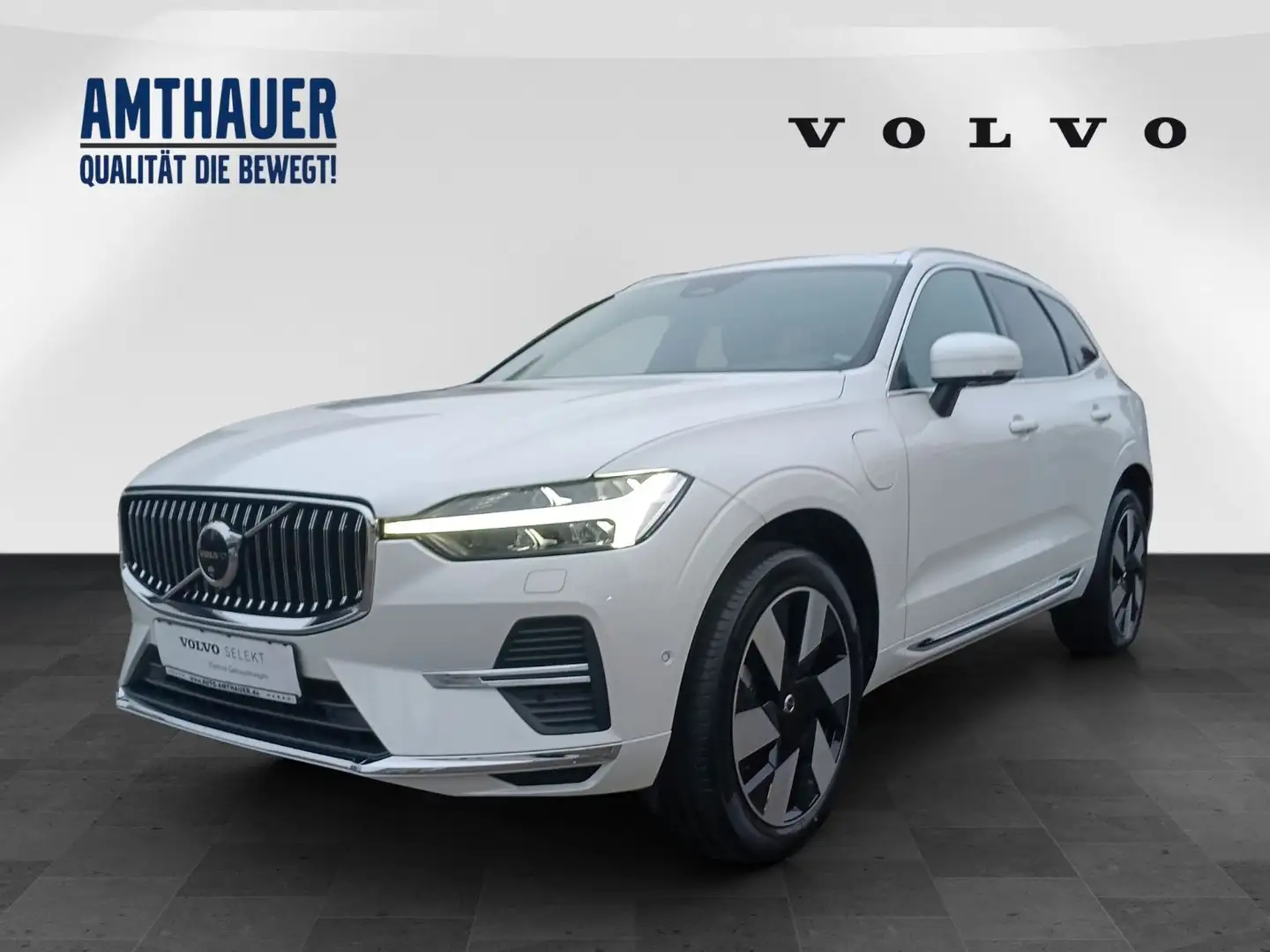 Volvo XC60 T6 Plus Bright  AWD 360°/H&K/Pano Weiß - 1