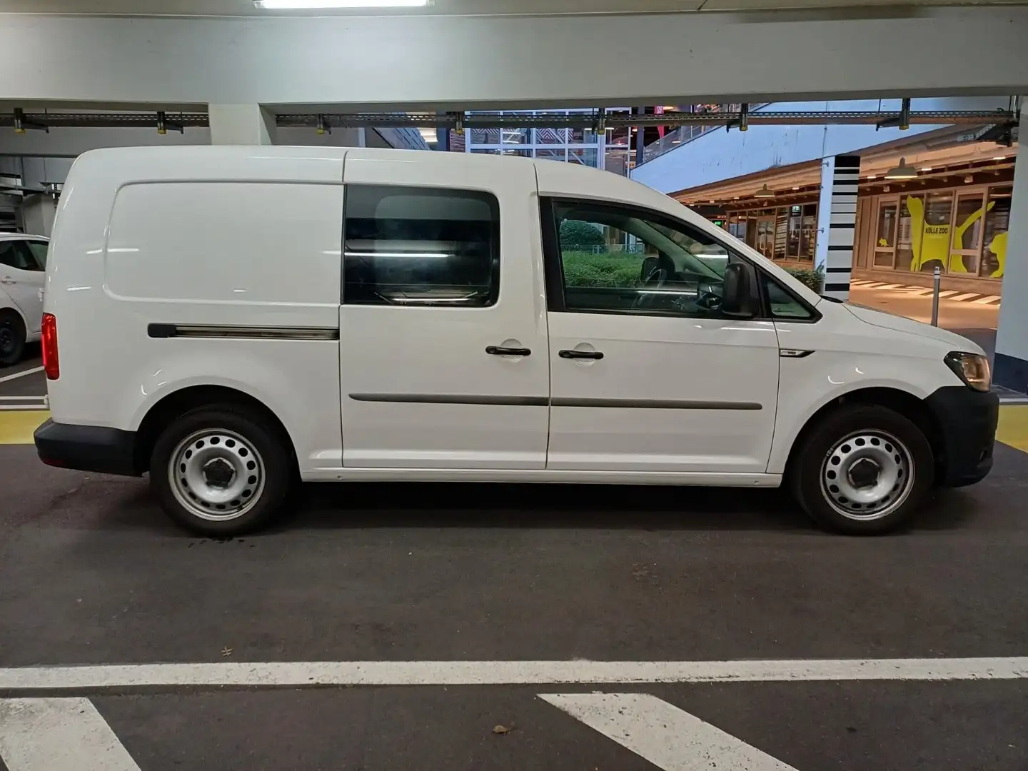 Volkswagen Caddy Nfz Maxi Kasten EcoProf*Klima*NAVI*SHZ*PDC Blanc - 1