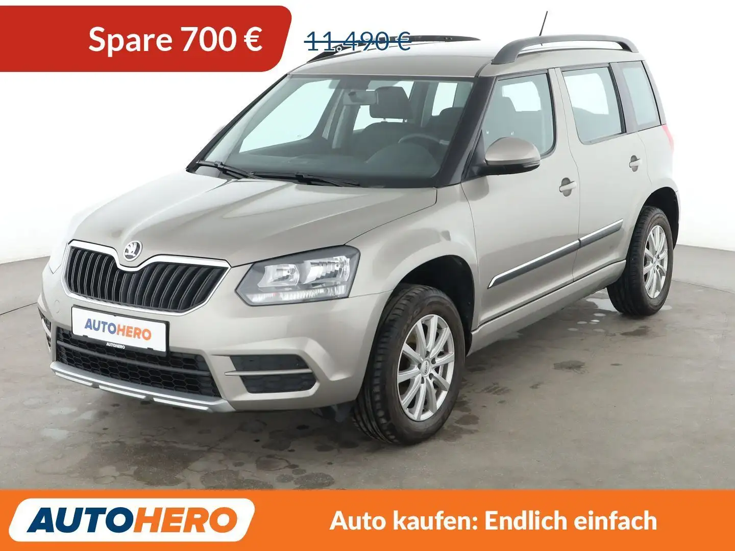 Skoda Yeti 1.2 TSI Active*SHZ*RADIO*KLIMA Beige - 1