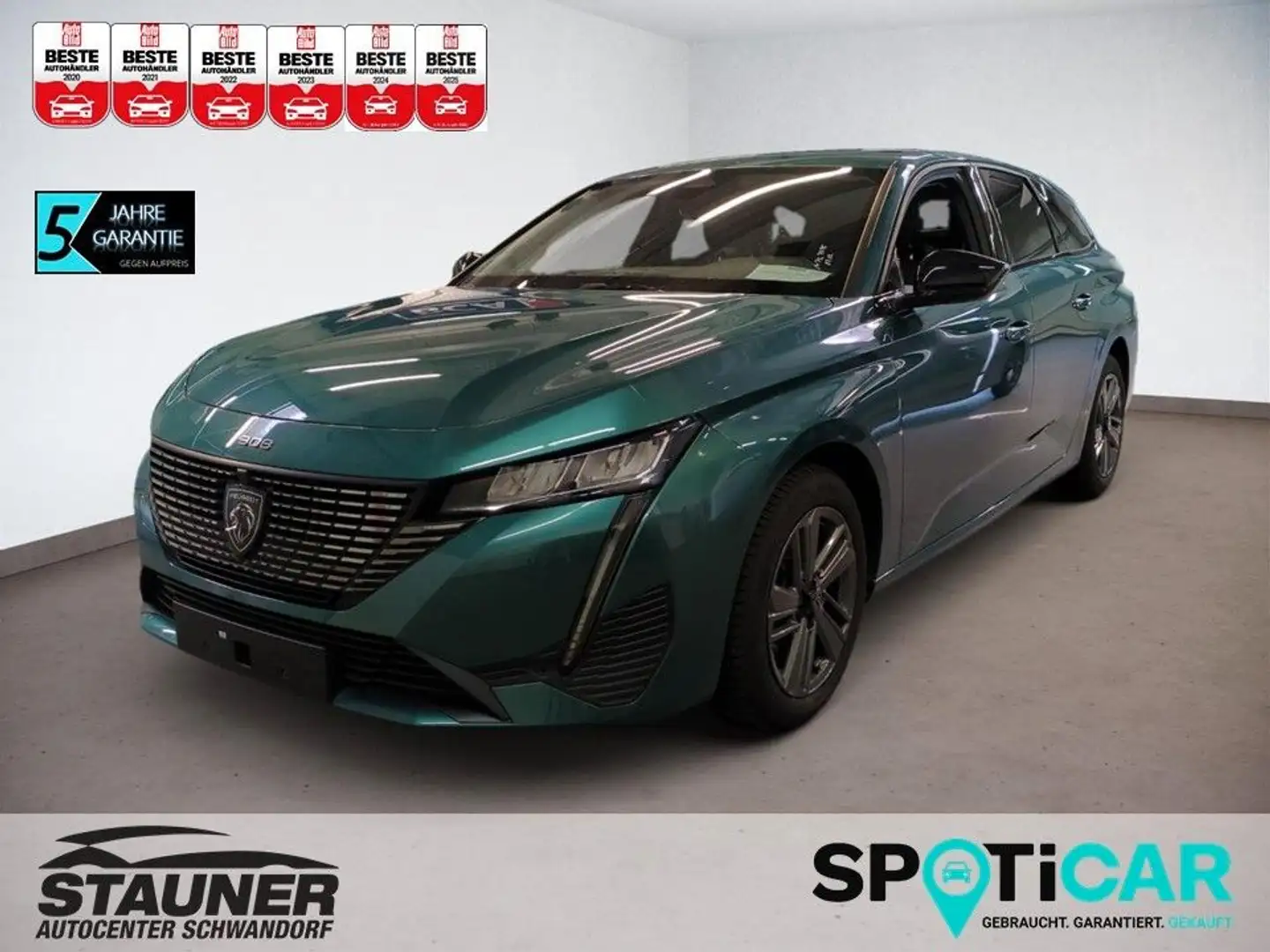 Peugeot 308 SW Allure PureTech 130PS AT8 *SHZ*KEYLESS* Blauw - 1
