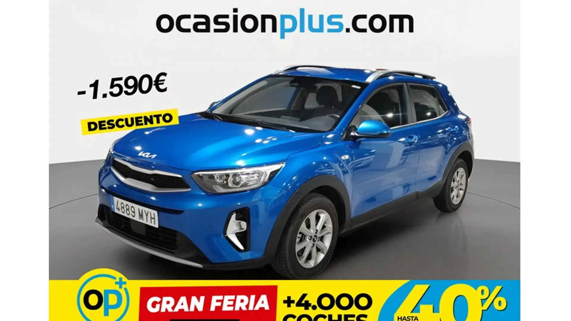 Kia Stonic 1.2 DPi Drive Azul - 1
