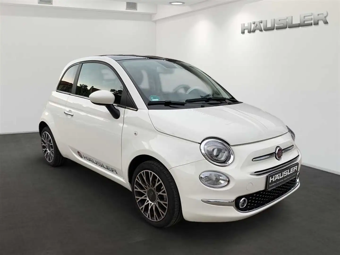 Fiat 500 1.0 GSE Hybrid Dolcevita PDC Navi Klimaautomatik Weiß - 2