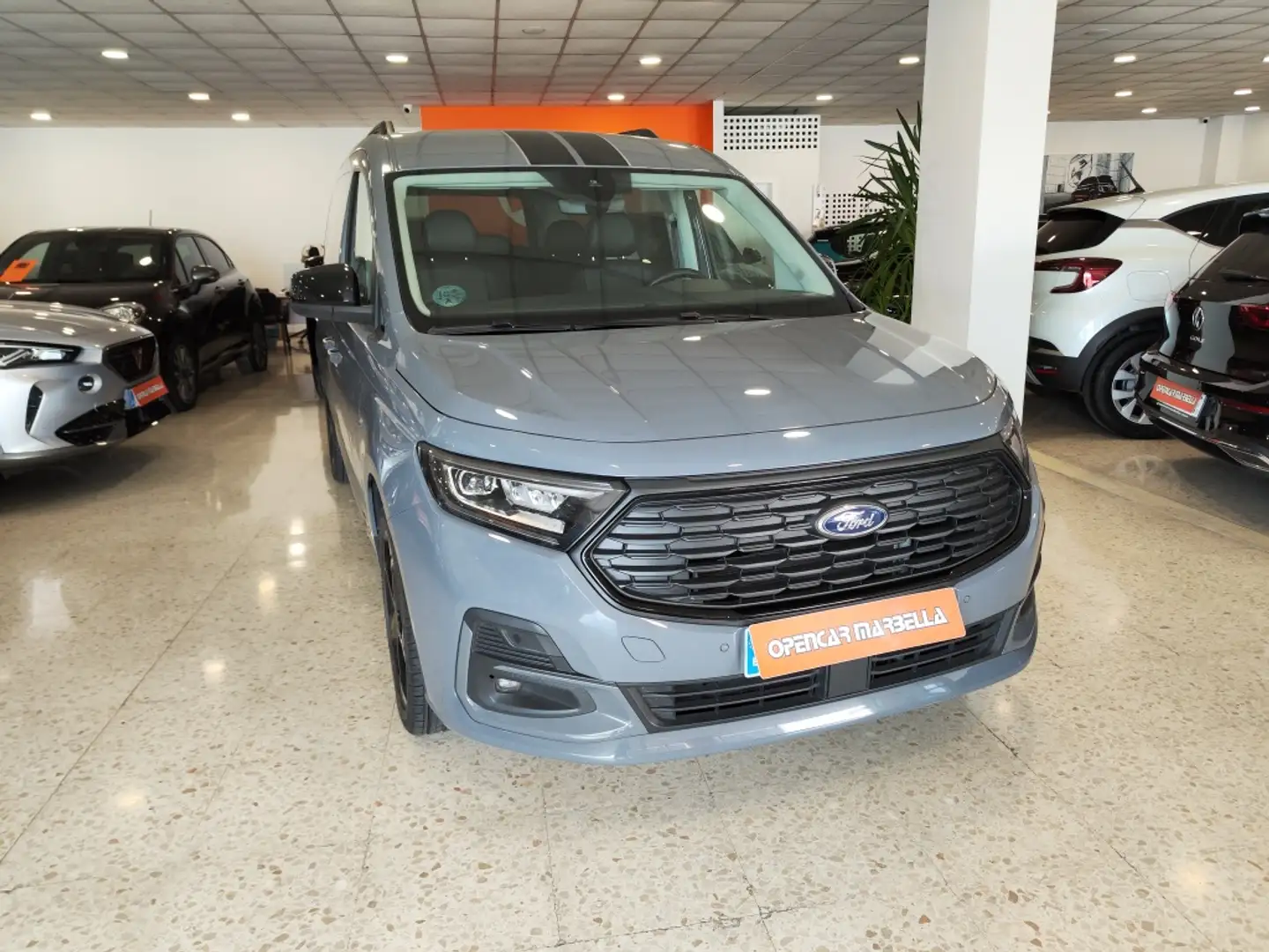 Ford Tourneo Connect Grand 2.0 Ecoblue LWB L2 Sport 102 Gris - 1