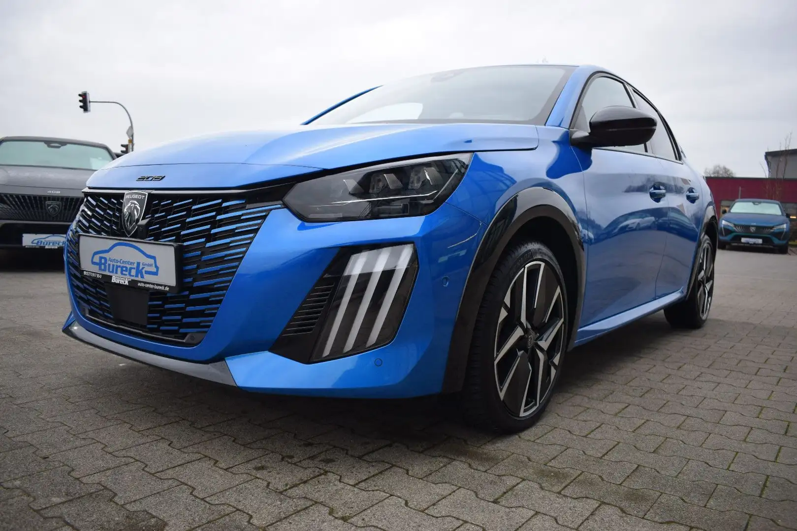 Peugeot 208 Hybrid 136 "GT" LED/Navi/APP/360-Grad Blau - 2