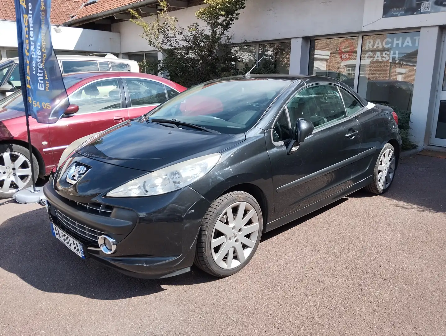 Peugeot 207 207 CC 1.6 HDi 16V 110ch FAP BLUE LION Féline Noir - 1