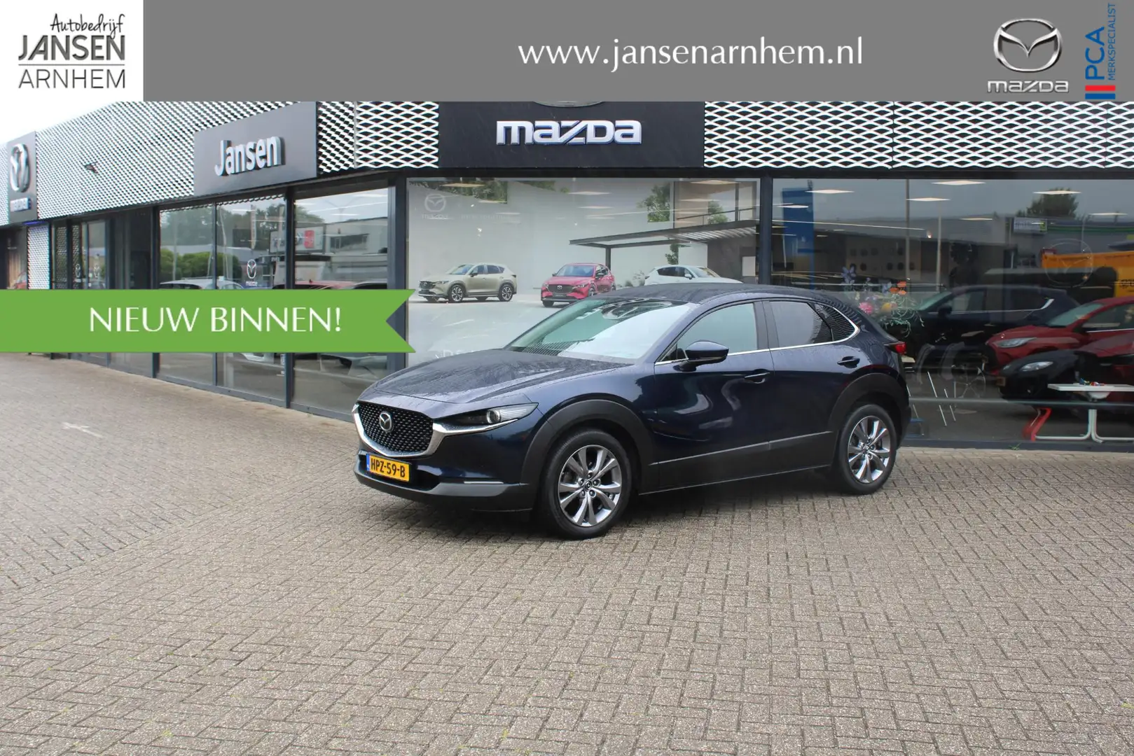 Mazda CX-30 2.0 e-SkyActiv-G 122 M Hybrid Luxury , Automaat, T Blau - 1