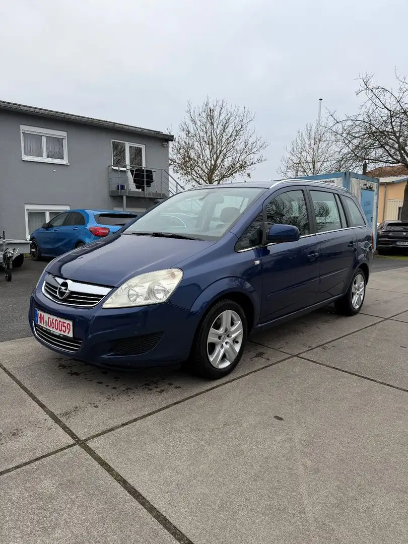 Opel Zafira B Edition PDC, 7- Sitzer und TÜV Blau - 1