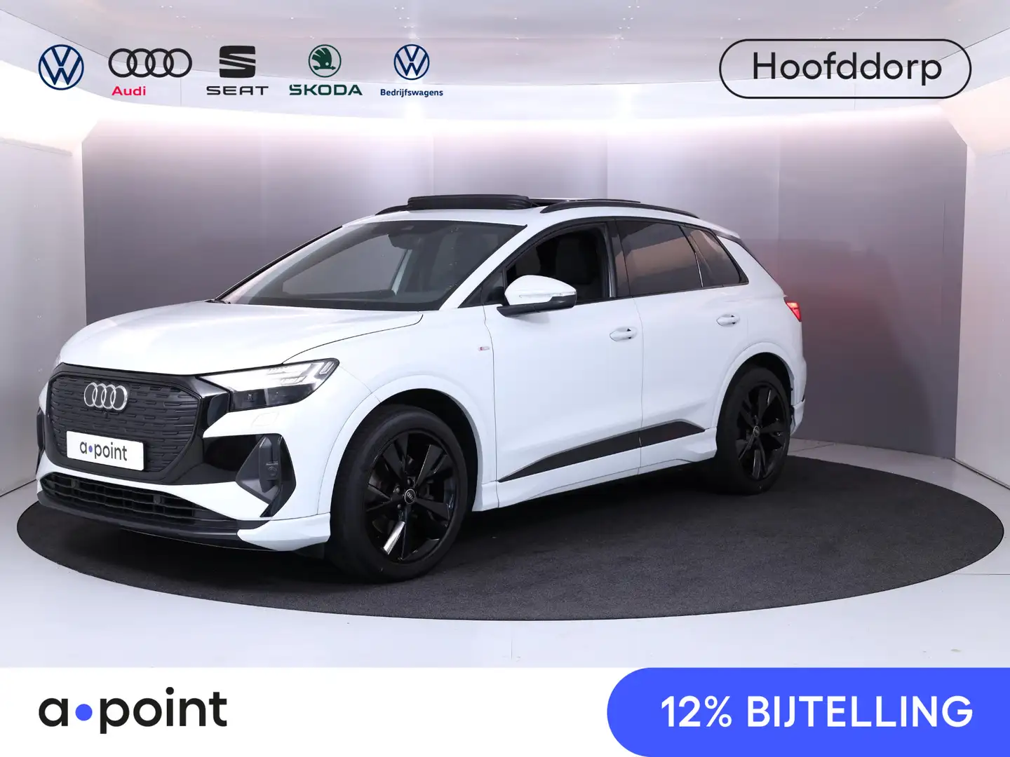 Audi Q4 e-tron 35 Launch edition S Competition 55 kWh 170pk | Pan Wit - 1