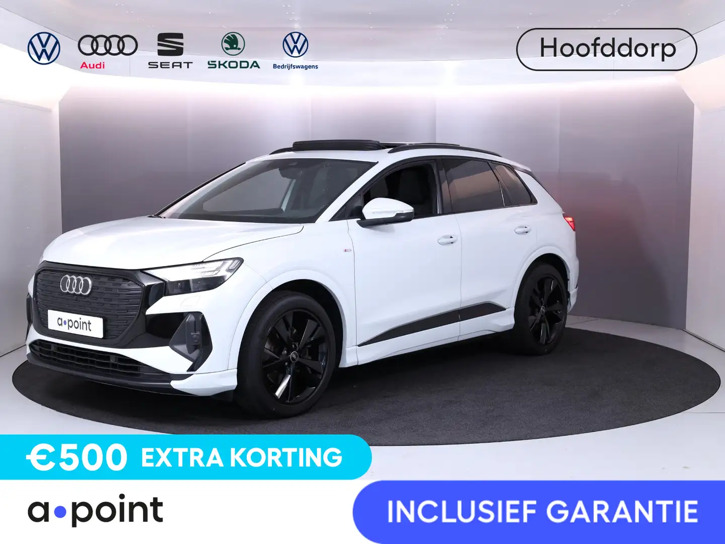 Audi Q4 e-tron 35 Launch edition S Competition 55 kWh 170pk | Pan Wit - 1