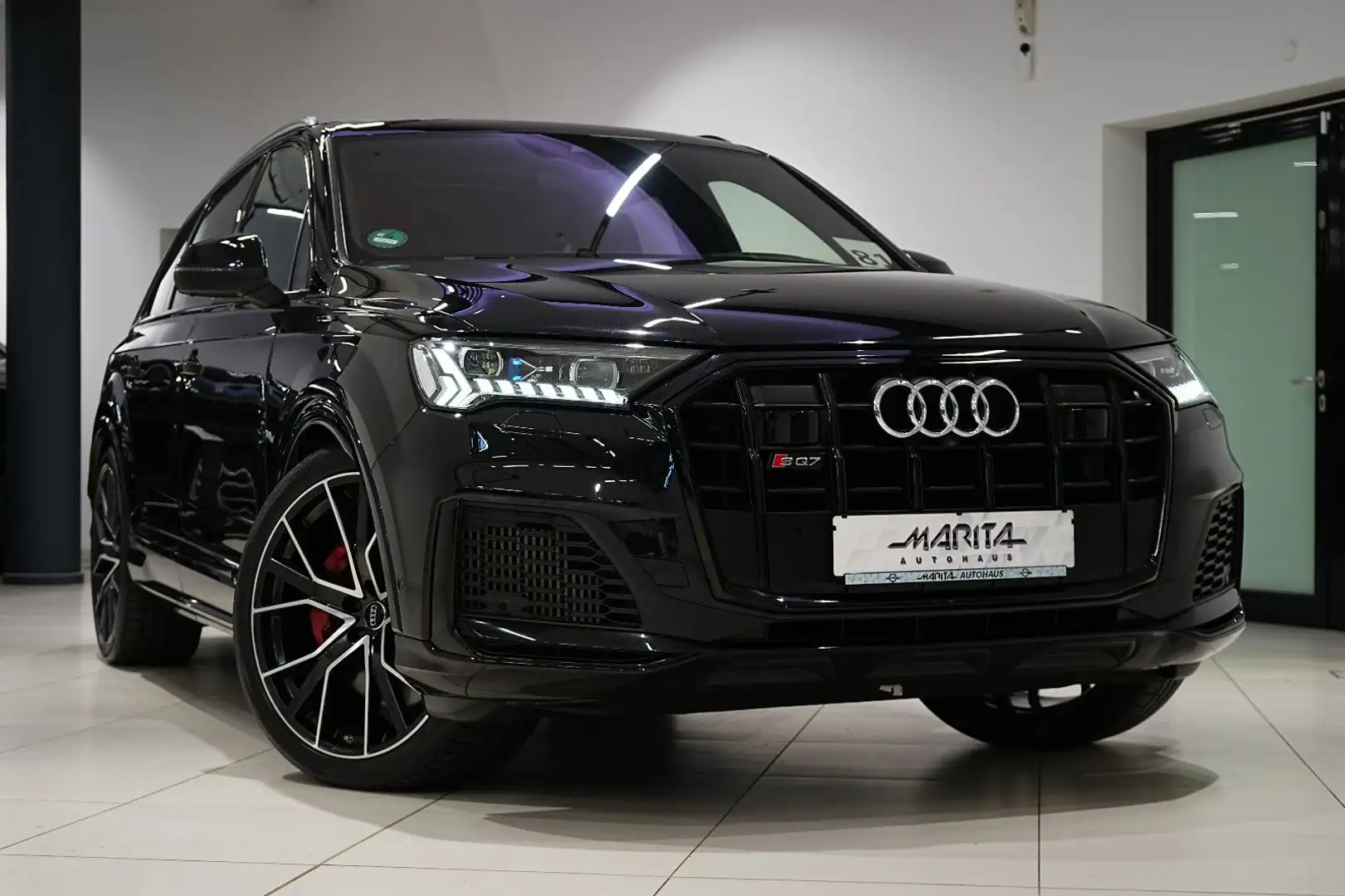 Audi SQ7 4.0|RS-SITZ|HUD|ACC|LUFT|3D|MASSAG|PANO|B&O| Schwarz - 1