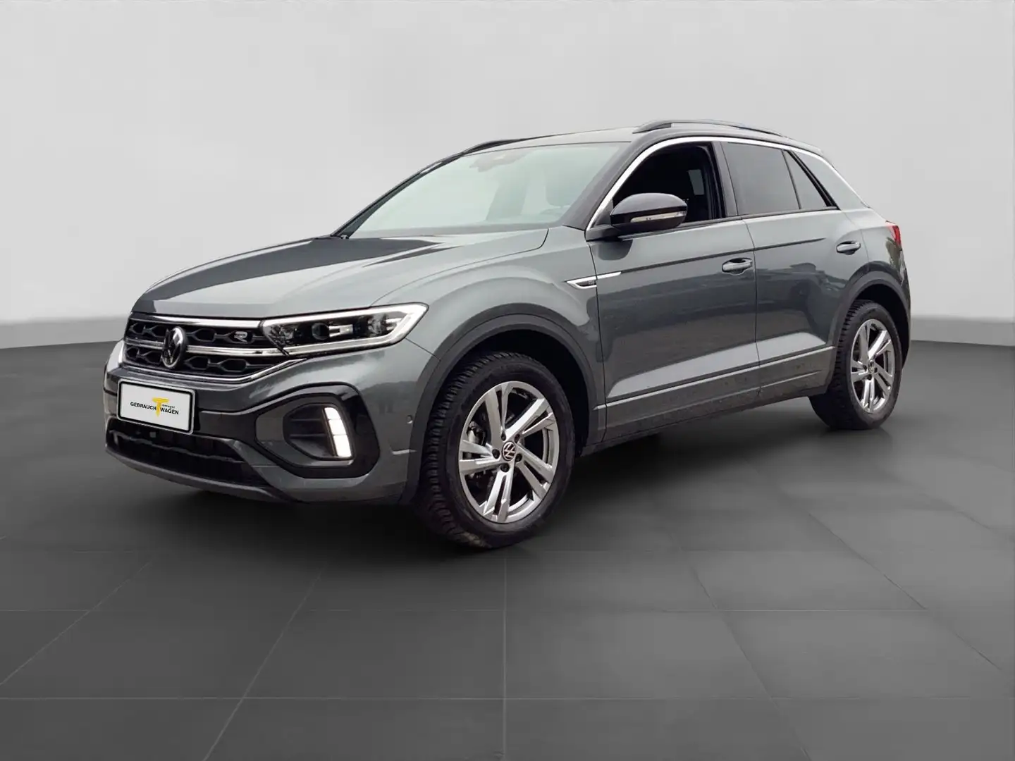 Volkswagen T-Roc 1.5 TSI DSG R-LINE ST.HEIZ NAVI LED VIRTUA Gris - 2