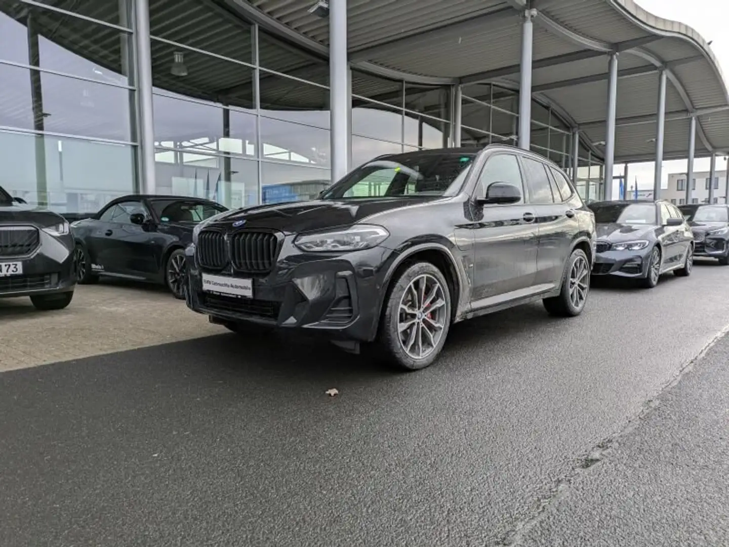 BMW X3 xDrive30e M Sport Teilleder. AHK. Park.Ass. Schwarz - 2