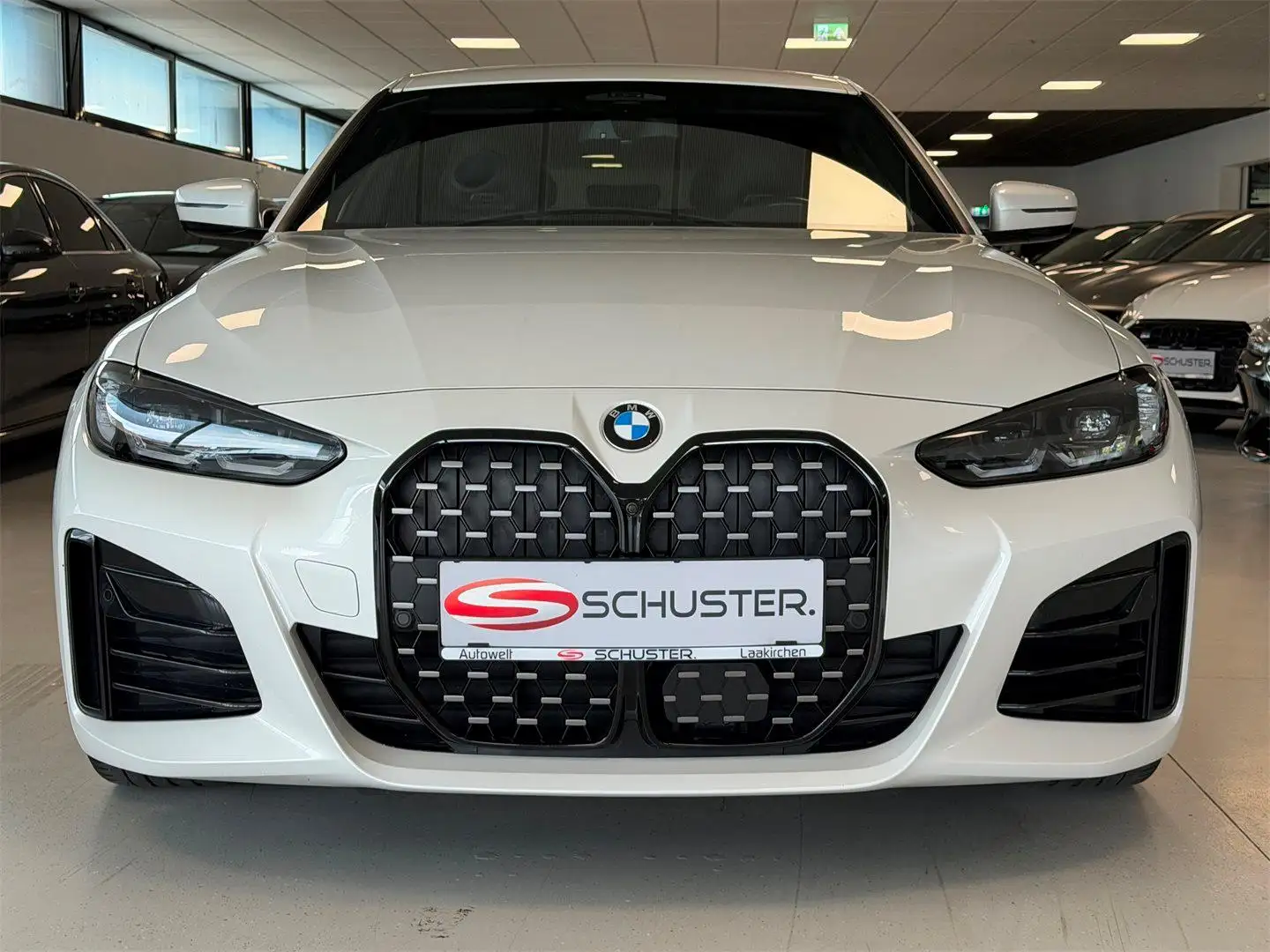 BMW 420 d 48 V xDrive Gran Coupe *M-Sitze* Weiß - 2