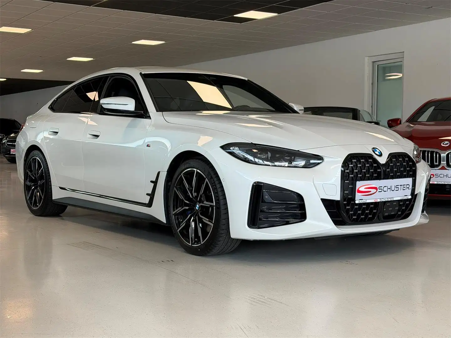 BMW 420 d 48 V xDrive Gran Coupe *M-Sitze* Weiß - 1