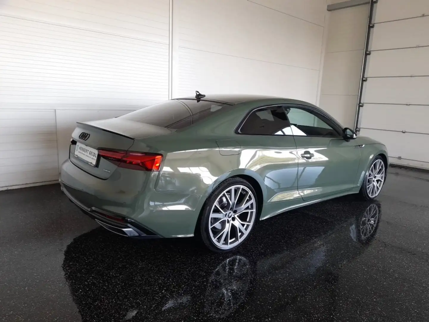 Audi A5 Coupé S-LINE COMPETITION 40 TFSI quattro S-tr. *20 ZOLL / VOLL LED / NAVI / AHV & KAMERA / TEILLEDER-SPORT / OPTIKPAKET S Grün - 2