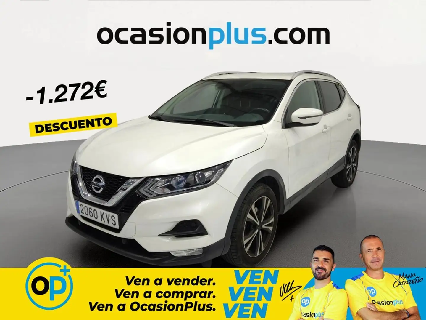 Nissan Qashqai 1.3 DIG-T N-Connecta 4x2 103kW Blanco - 1