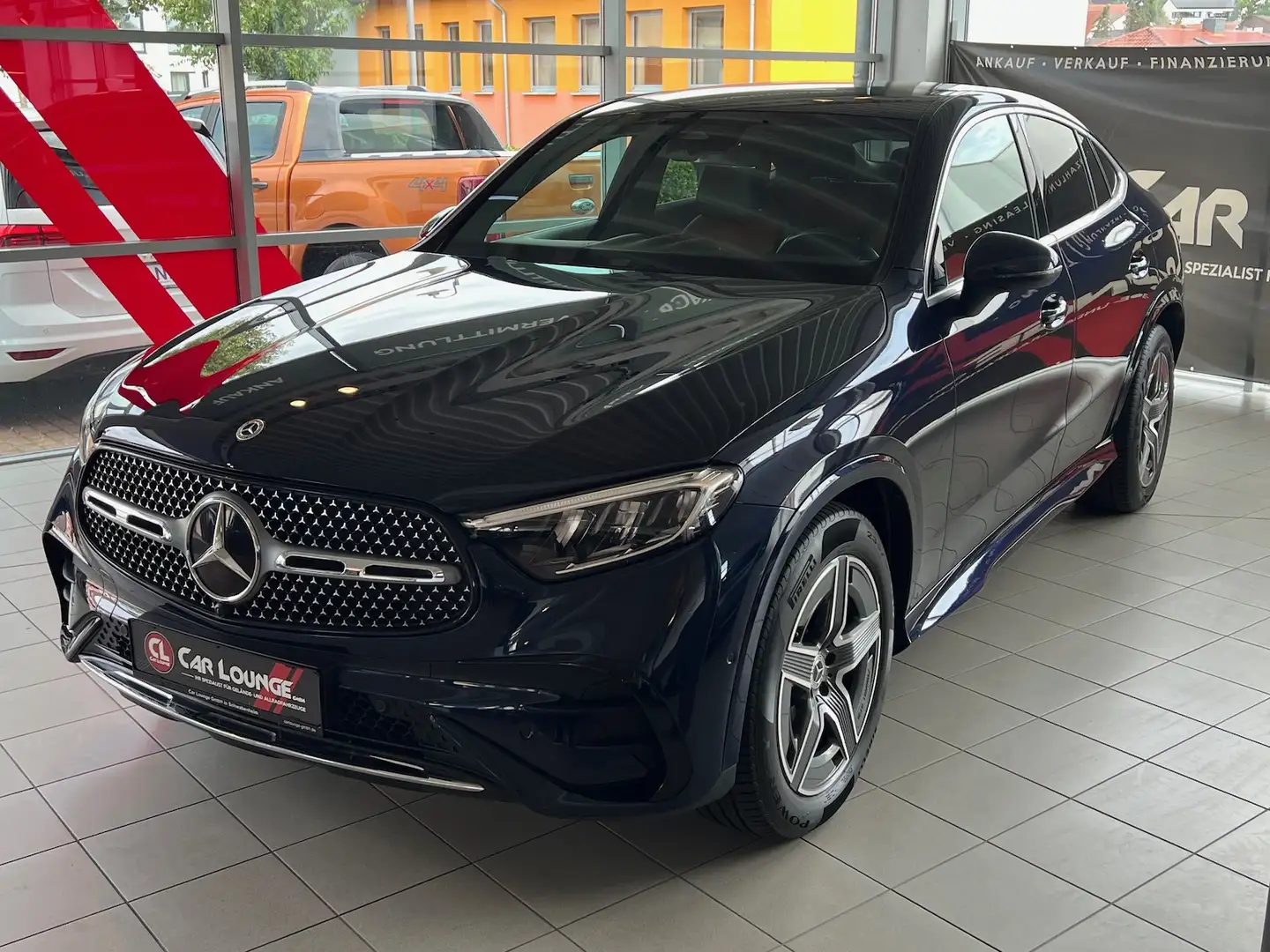 Mercedes-Benz GLC 300 4Matic AMG Coupe |SHZ|LED| Blau - 2