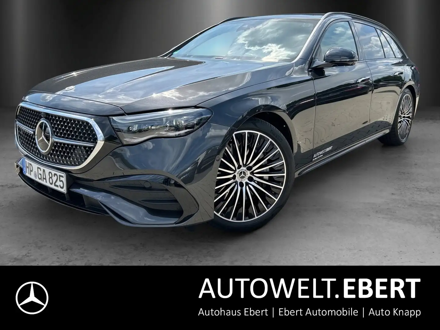 Mercedes-Benz E 220 d T+AMG+PANO+SUPERSCR.+DISTR+AHK+Bel.Kühl. Grigio - 1