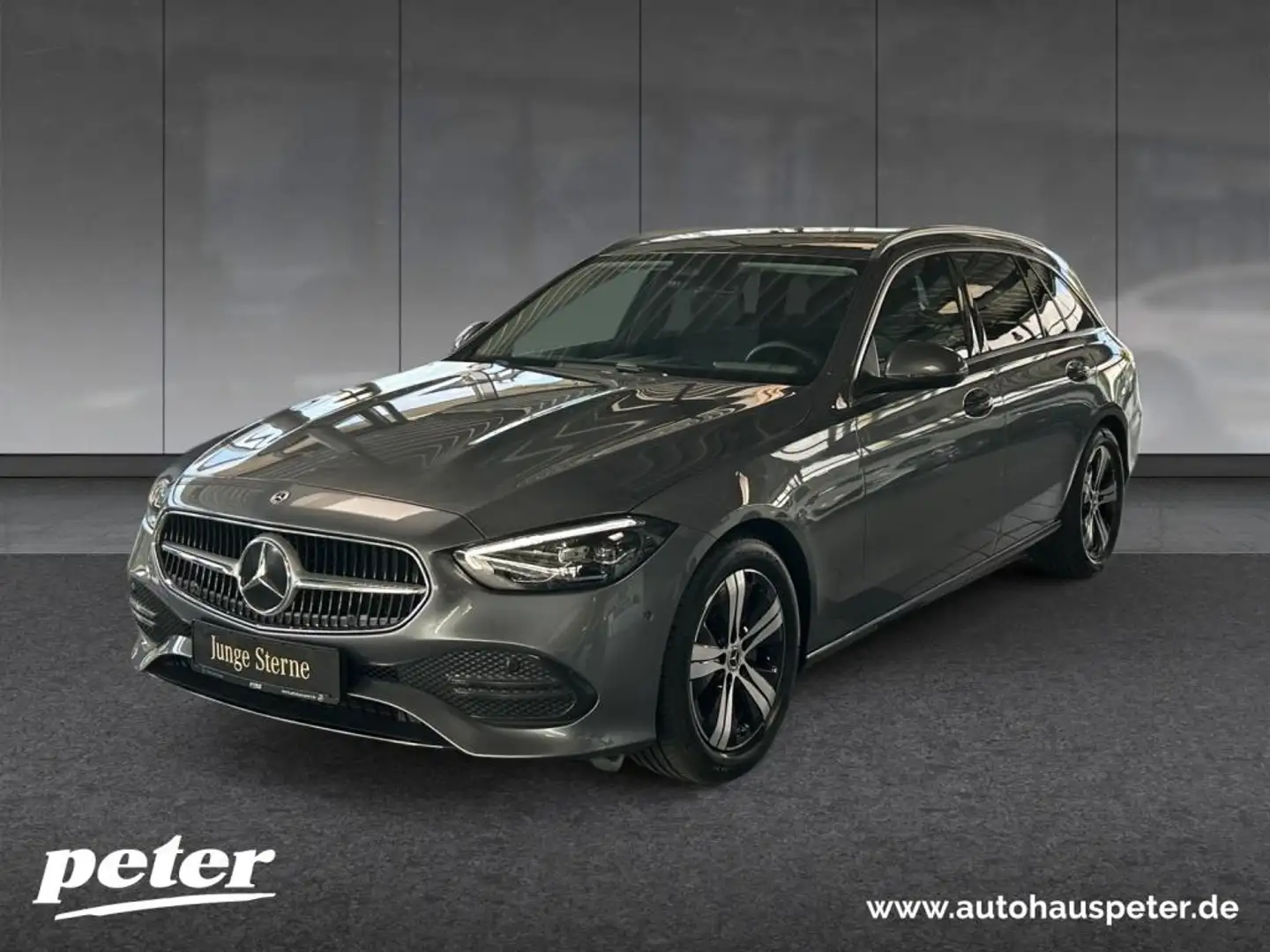 Mercedes-Benz C 180 T Avantgarde/Advanced/9G/LED/Kamera/AHK/ Gris - 1