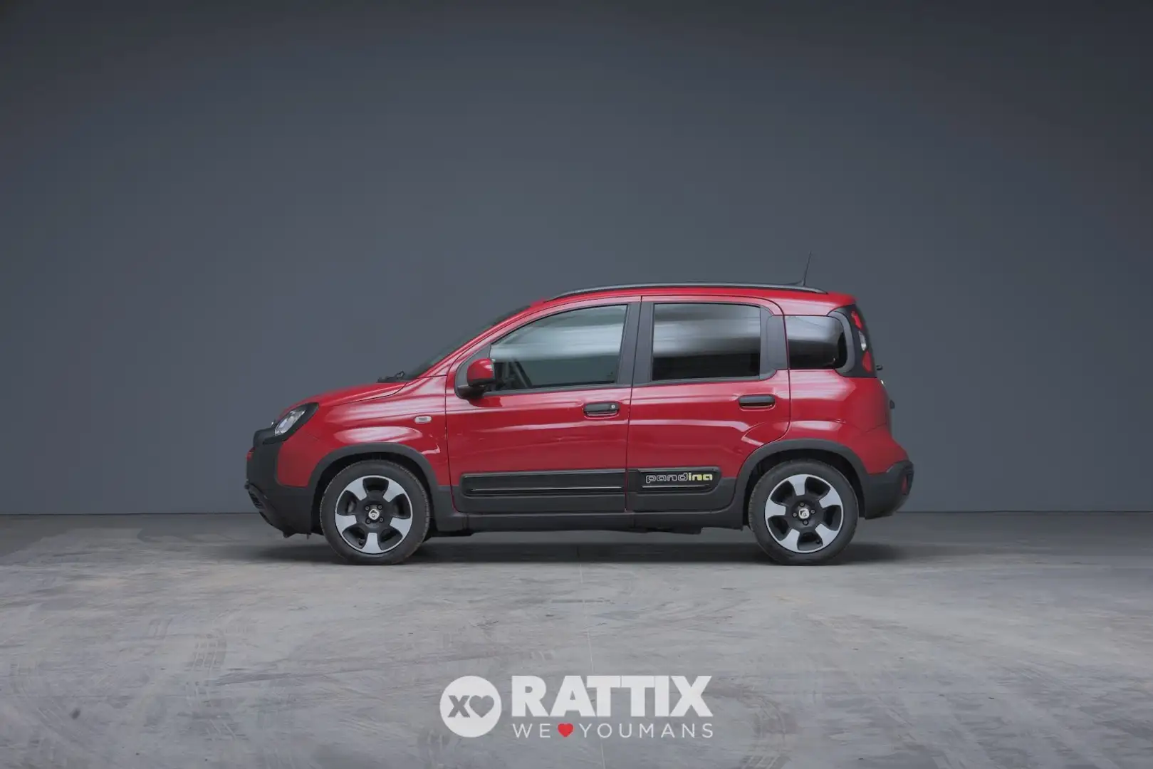 Fiat Panda Pandina 1.0 Firefly Hybrid 70CV Cross Rosso - 2