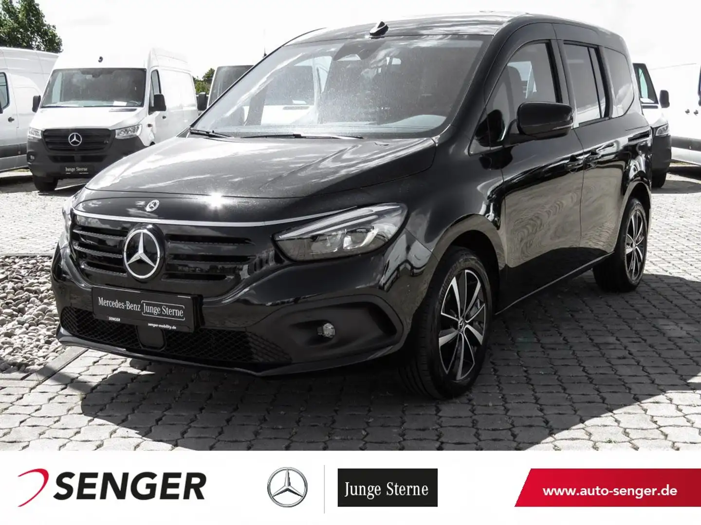 Mercedes-Benz EQT 200 MBUX LED Kamera KeylessGO 75-KW-DC-LADEN Negru - 1