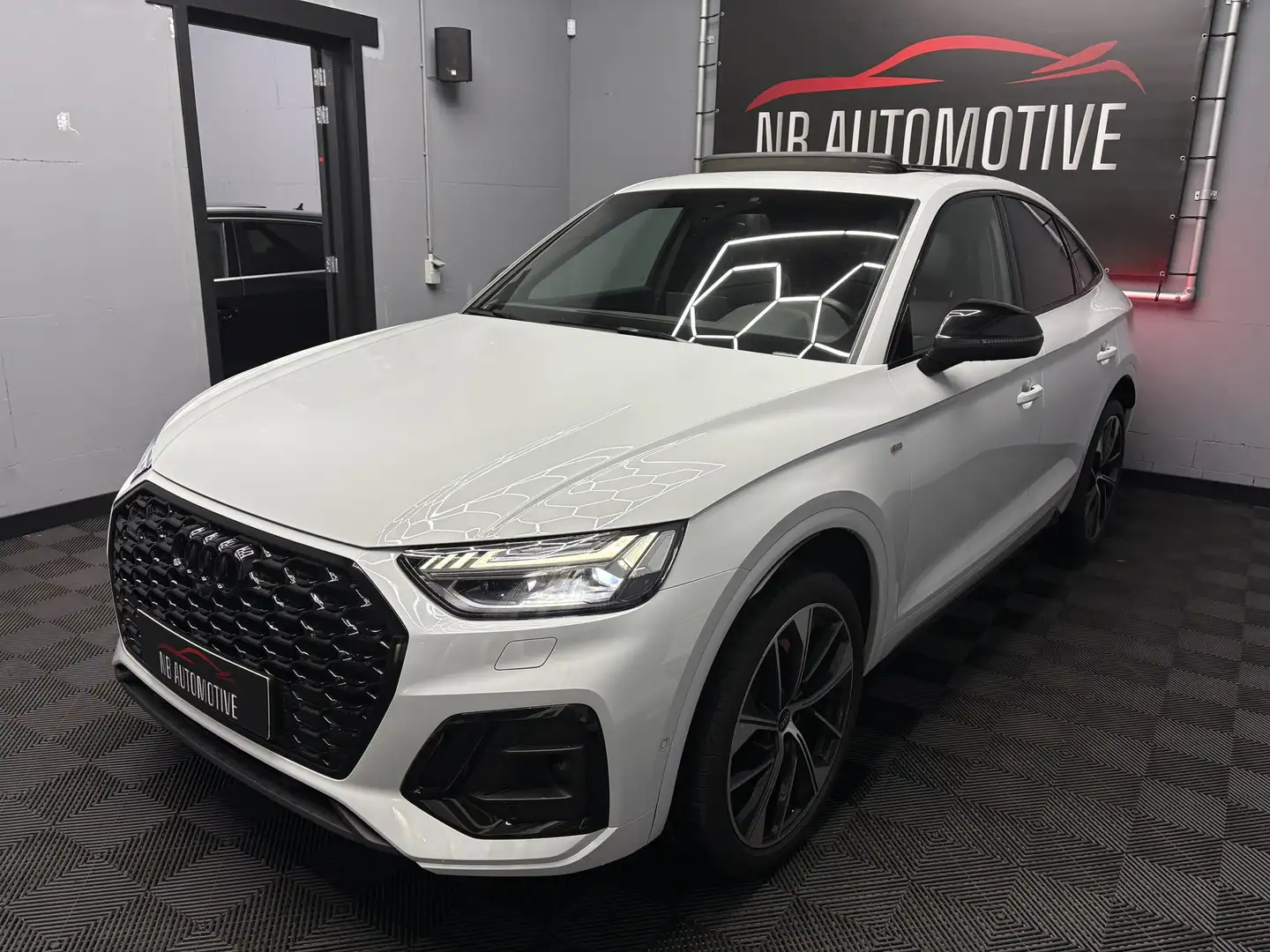 Audi Q5 Sportback 40 TDI S-line Quattro 2021 Weiß - 1