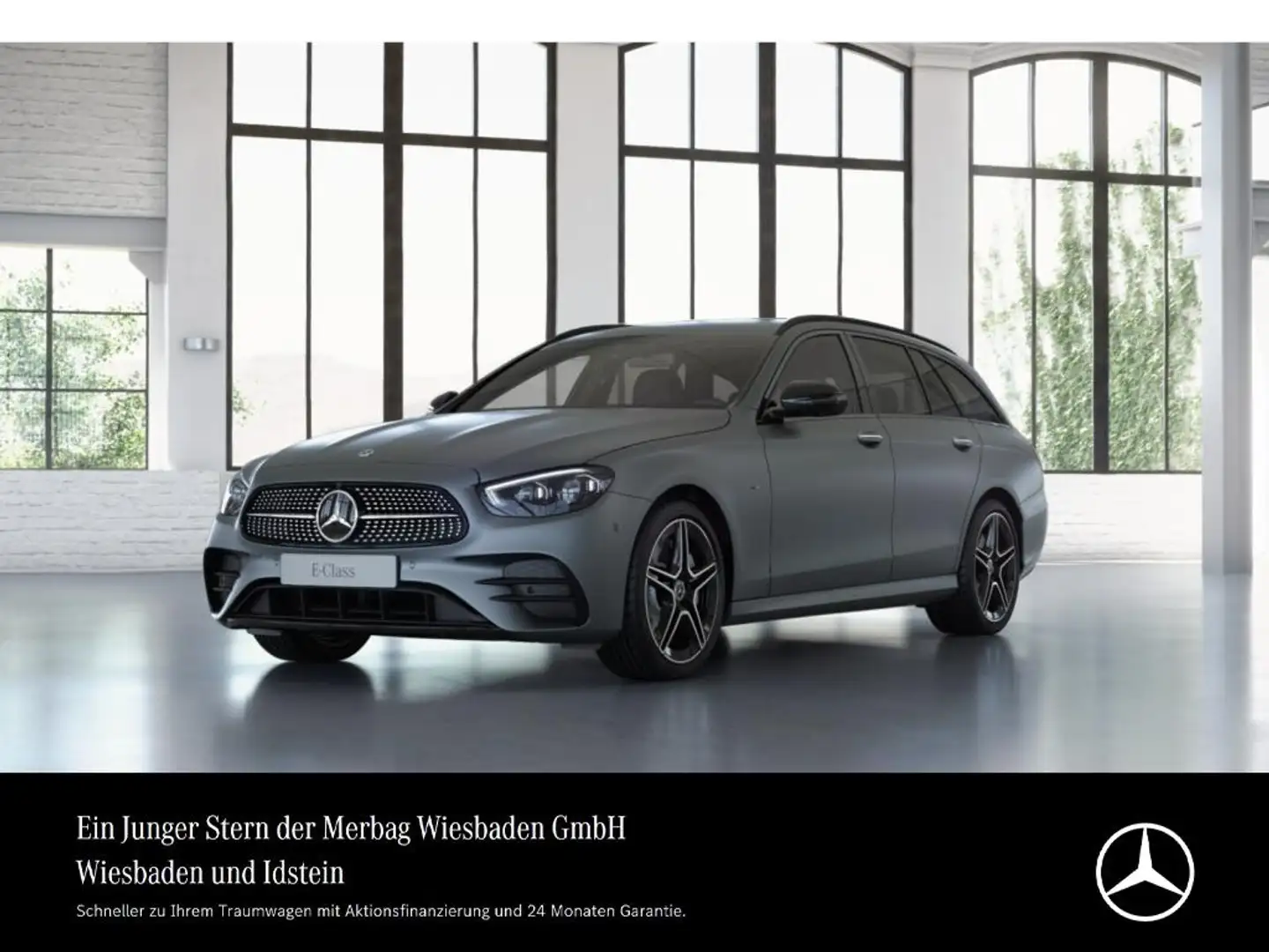Mercedes-Benz E 300 de 4M T AMG-LINE NIGHT BURMESTER DISTRONIC Grau - 1