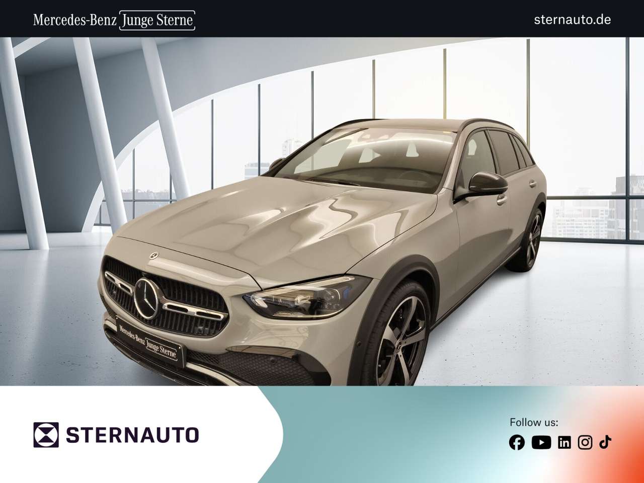 Mercedes-Benz C 220 — Mercedes-Benz C 220 T d 4M All Terrain Night Distro AHK 360°Ca Avantgarde Navi/Distronic/Keyless-Go/Keyless-Go