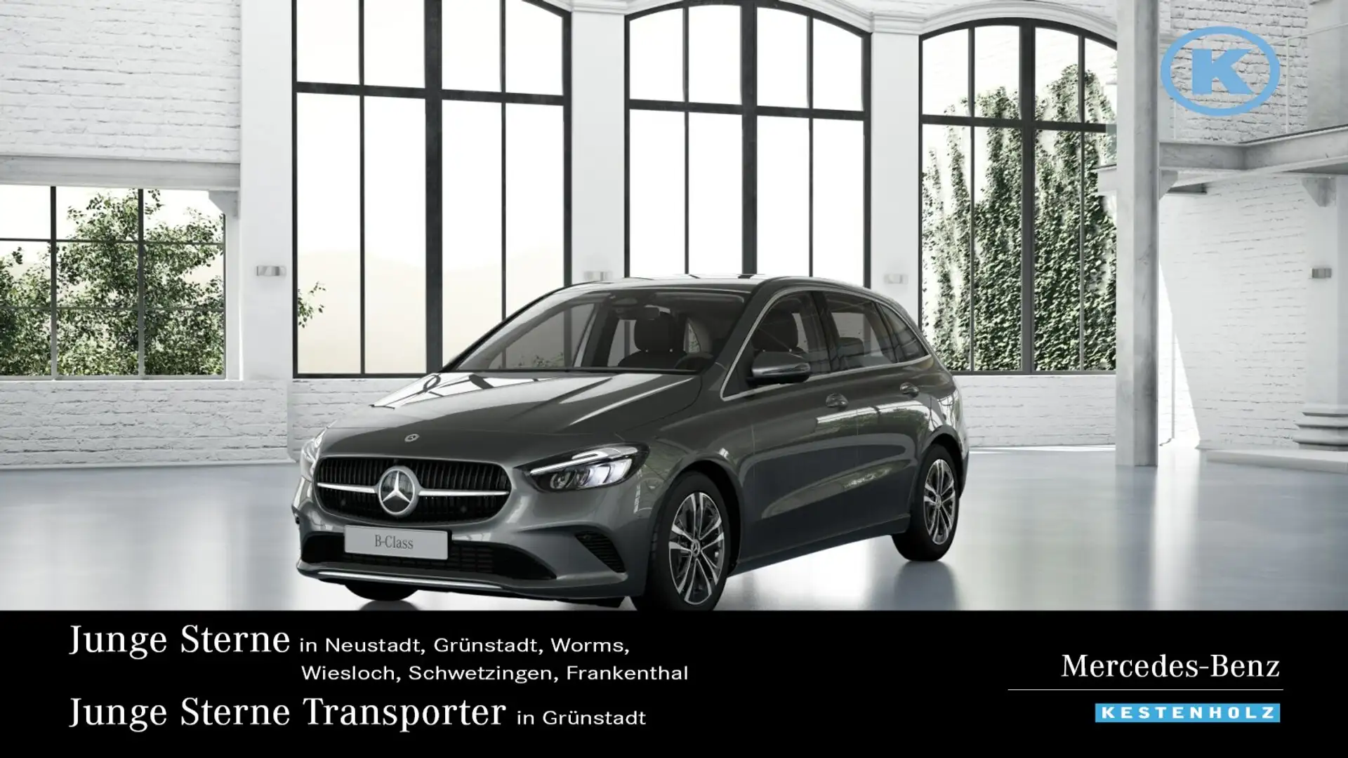 Mercedes-Benz B 180 B 180 PROGRESSIVE+VOR.-DISTRO+KAM+LENKHZ+EASYP LED Grau - 1