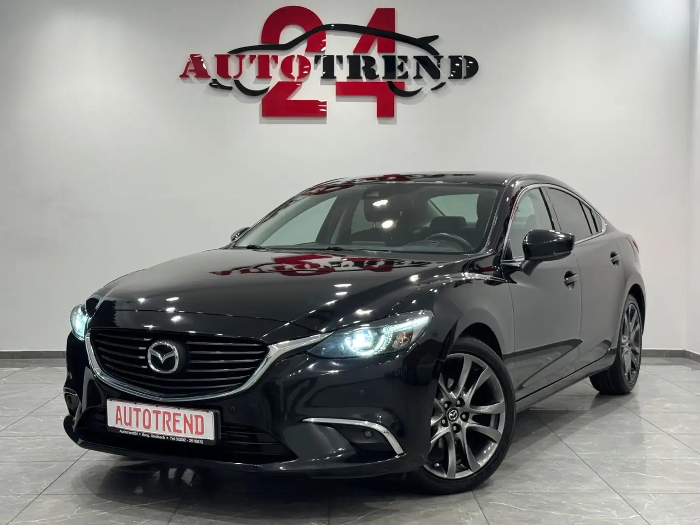 Mazda 6 Lim. Sports-Line KAMERA+HEAD-UP+LED Schwarz - 1