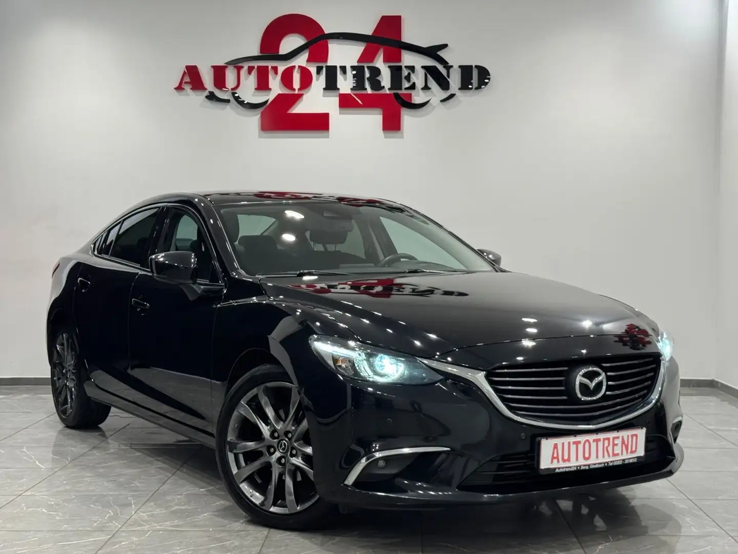 Mazda 6 Lim. Sports-Line KAMERA+HEAD-UP+LED Schwarz - 2
