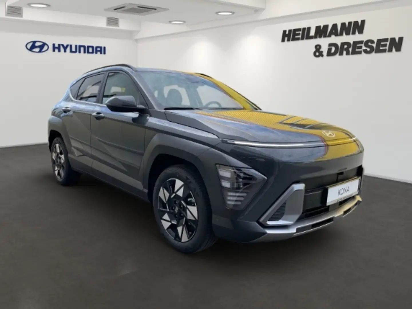 Hyundai KONA Prime Hybrid 1.6 Leder/360-Grad-Kamera/Navi/Voll-L Grau - 2