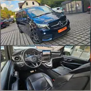 Mercedes-Benz V 300 AMG Tisch Beluft Kühlung LED Pano Stanh Memory Leder DAB 360° Kamera Exclusive Night Lang 6Sitze