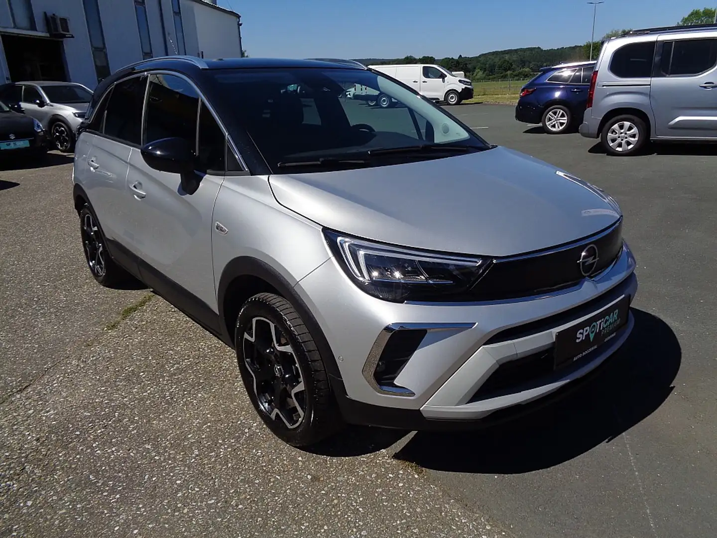 Opel Crossland 1,2 Turbo Ultimate Plateado - 2