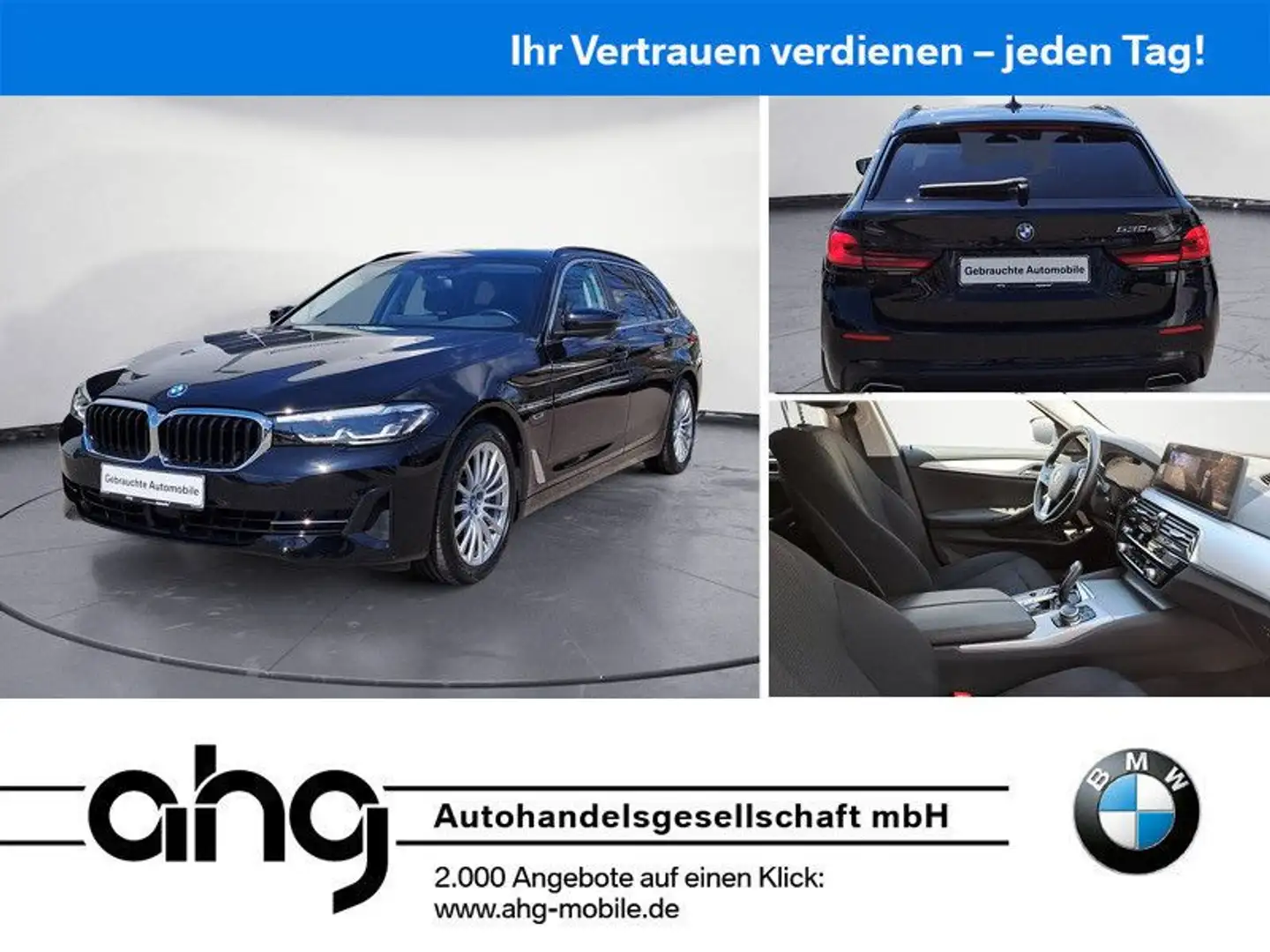 BMW 530 e Touring Head-Up Abstandstempomat Harman/Kar Nero - 1