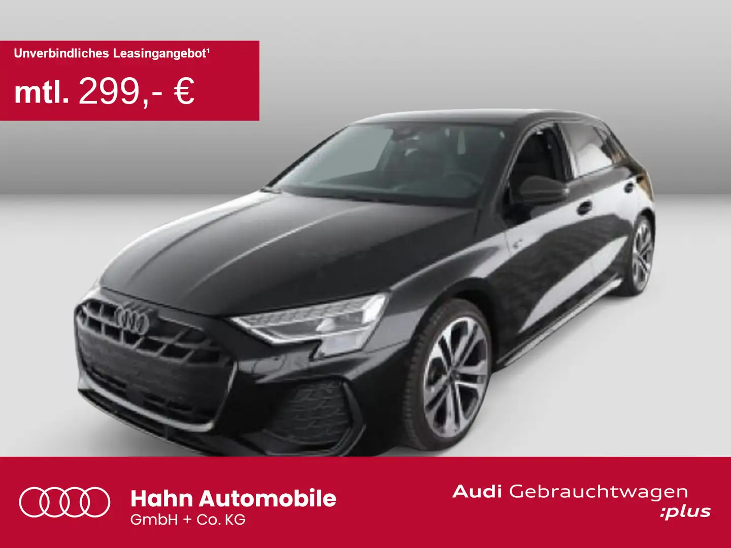 Audi A3 35 TFSI  S-tronic S line Pano CAM Schwarz - 1