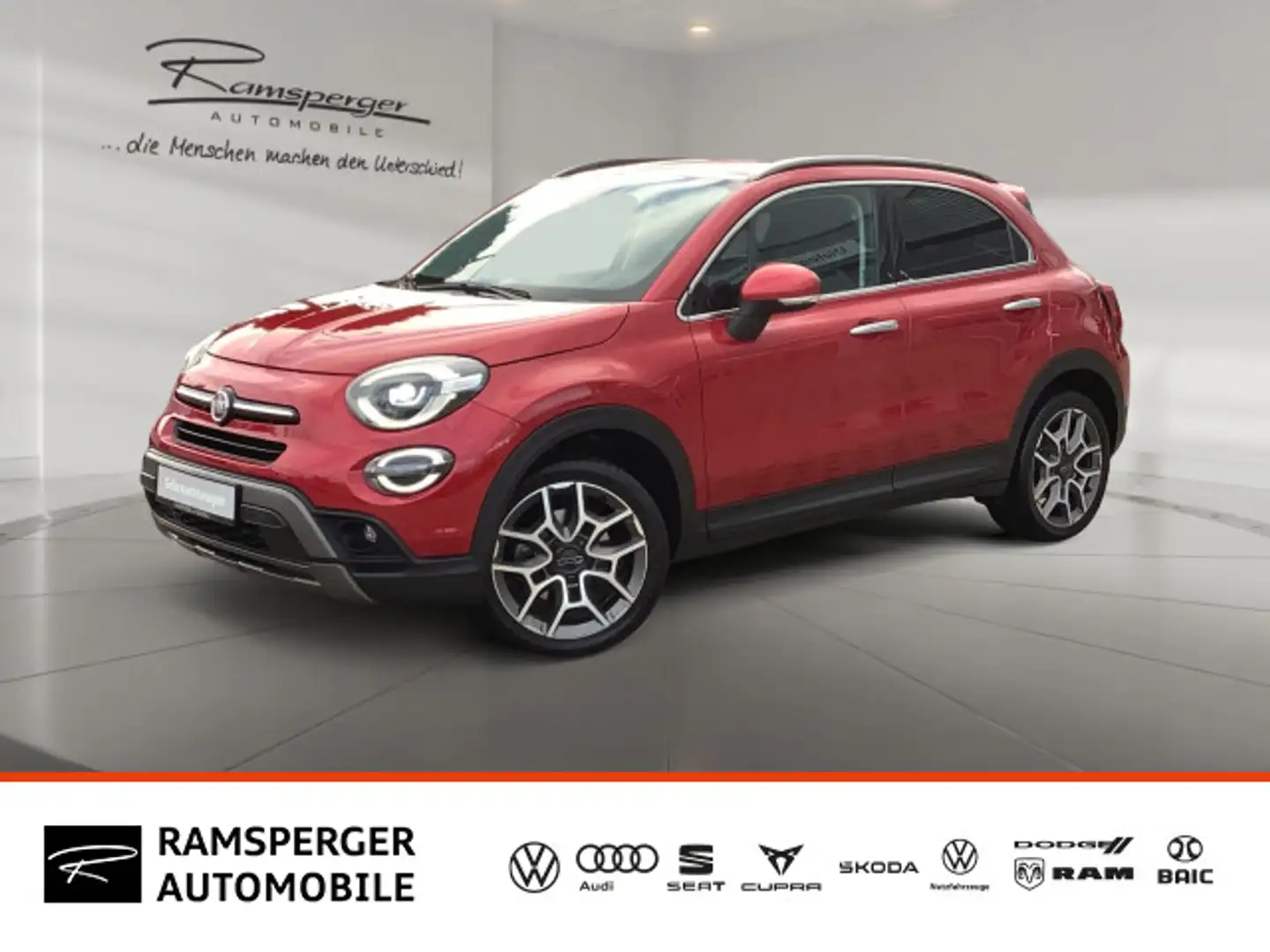 Fiat 500X Fiat 500X Automatik ACC Navi SHZ Kamera Rot - 1